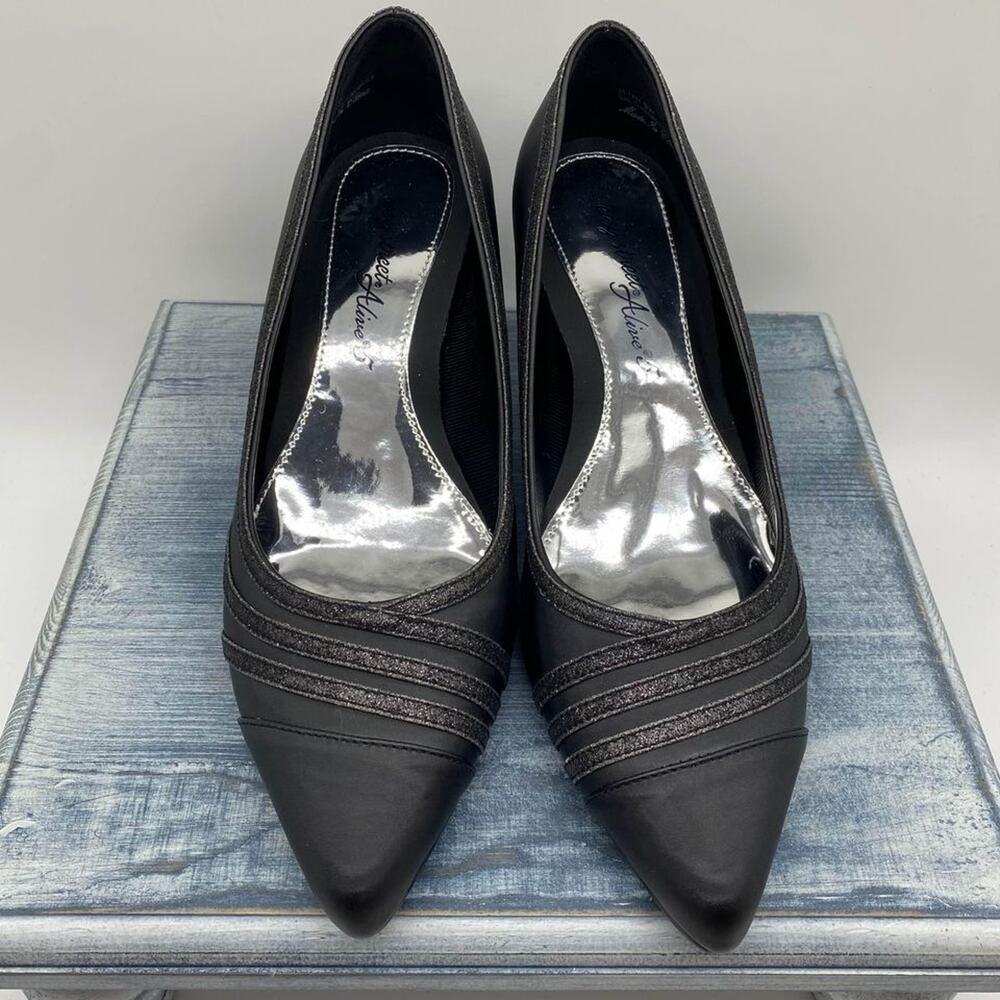 Easy Street Nobel Women’s Pumps Black Size 9W - Picture 2 of 10